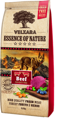Velxara Essence Of Nature Grain-Free Adult Beef Monoprotein