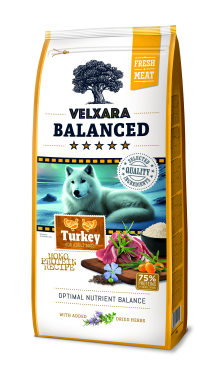 Velxara Balanced Gluten-Free Fresh Meat Adult Turkey Monoprotein