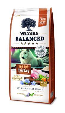 Velxara Balanced Gluten-Free Fresh Meat Senior Turkey Monoprotein