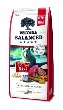 Velxara Balanced Gluten-Free Fresh Meat Adult Beef Monoprotein